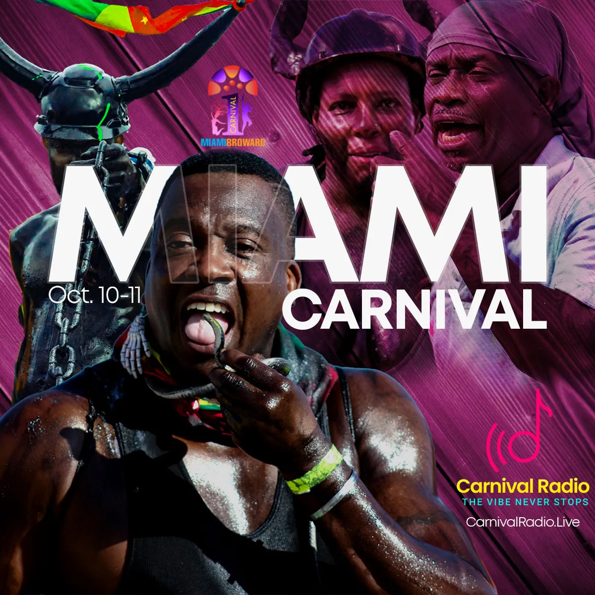 Official Miami Carnival 2026 schedule